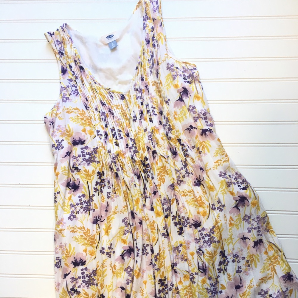 Old navy short floral dress size small